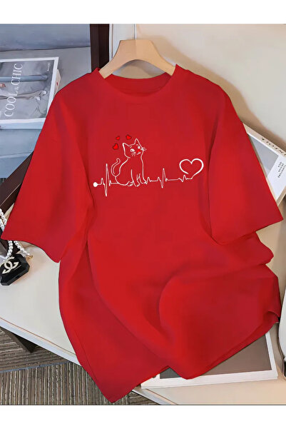 Pink Sky Υπερμεγέθη μπλουζάκια 100% βαμβακερά Unisex Άνετη εφαρμογή Τάση Νέας...