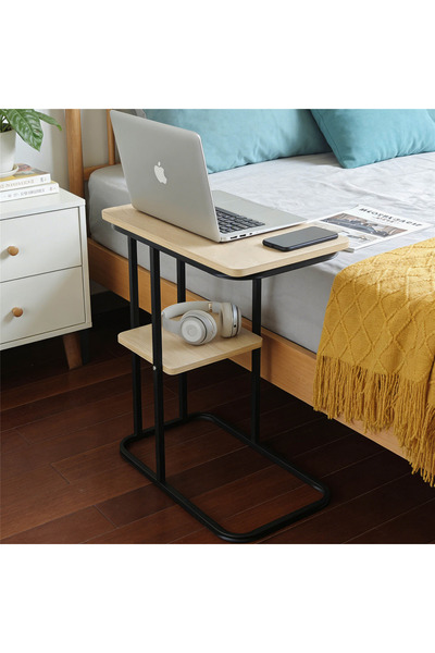 Home Box طاولة كمبيوتر محمول موفو لولا مع رف