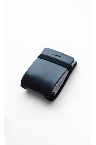 Leathur LYC CASH Nakit Cüzdanı-Hakiki Çift Kat Deri -100 banknot ve 7 kart ka...