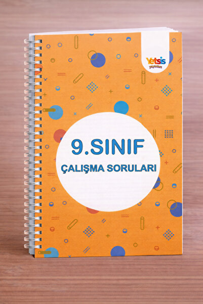 Yetsis Yayınları 9. Sınıf Çalışma Soruları Kitabı - 2026 Güncel Renkli Baskı,...