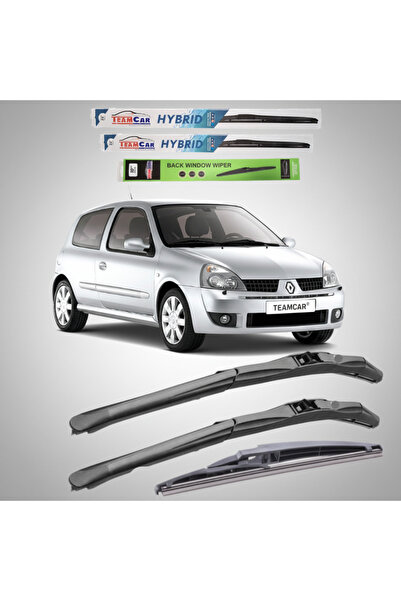 TEAMCAR Renault Clio II Hatchback 3 uși (2001-2005) Lame ștergătoare hibride ...