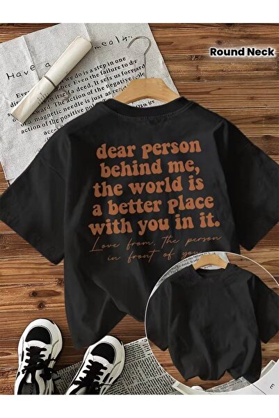 CLASSY.MODA Μαύρο Unisex Oversize T-shirt με στάμπα, Ανδρικό Γυναικείο, Άνετη...