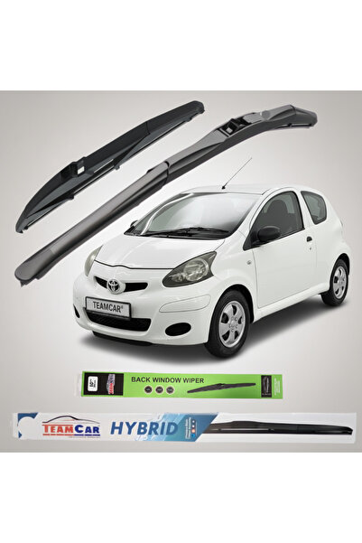 TEAMCAR ® Hybrid Wipers Toyota Aygo Facelift 3-Door (2009–2012) | Complete Set