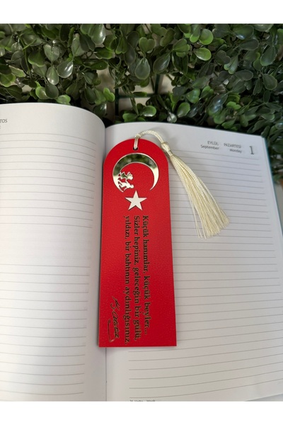 şeyma lazer 23 Nisan Ay Yıldız Kitap Ayracı 5 Adet
