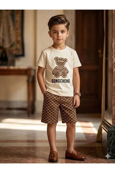 Pyramid masterpieces Summer Dark Blue Boy's Set