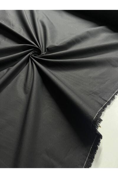 Kumaş sever Black 100% Cotton Poplin Fabric Double En Meter Fabric for Shirts...