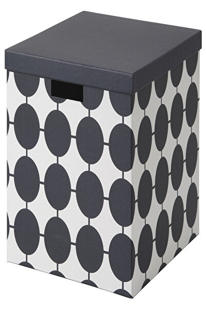 IKEA Black Durable Wardrobe Organizer 32X35X32 cm