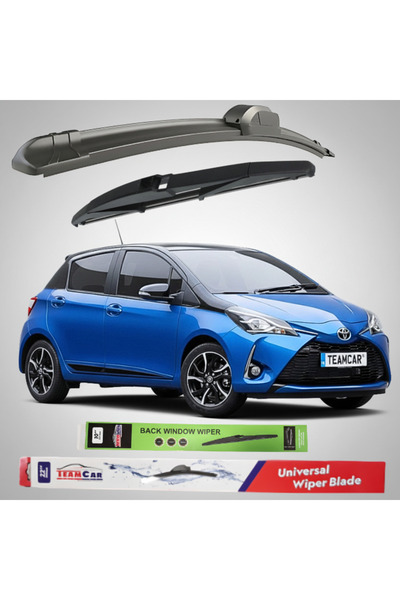 TEAMCAR ® Toyota Yaris (2012–2019) Wiper Blades | Full Set
