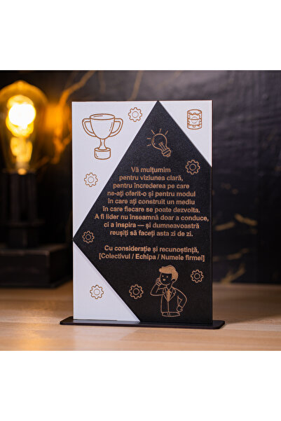 Creators of Crafts Personalized Gift For Leader, 14x22cm