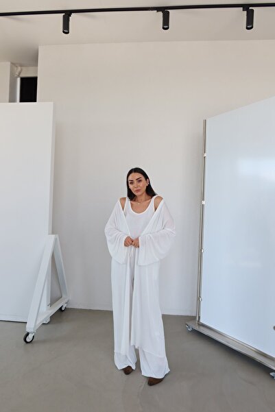 Özge Özgenç Kimono Athlete Tracksuit Bottom 3-Piece Set