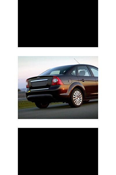 Kml34tuning55 Ford Focus 2 Sedan Formlu Krom Bagaj Alt Çıta 2005-2011 Paslanmaz