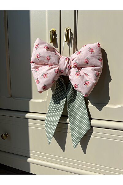 ToffyStore Lotus Flower Pink Fiber Filled Bow