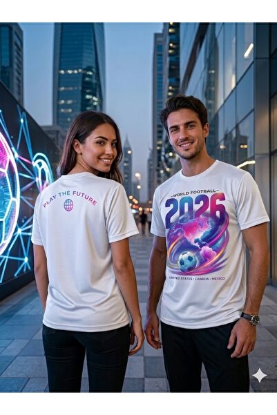 PENTHİLUS World Cup Unisex T-Shirt - Summer Cotton Unisex T-Shirt