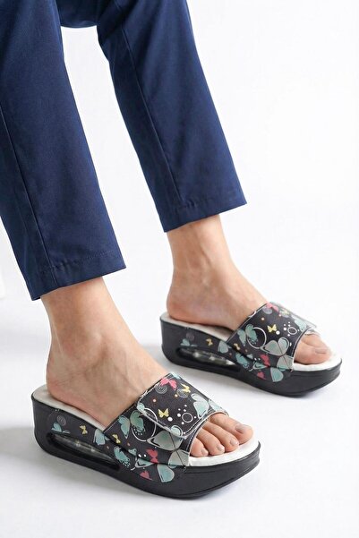 Dr. Mitra Papuci de zi cu zi pentru femei, ortopedici, cu talpă cu aer – Plat...