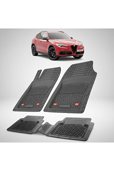 TEAMCAR Alfa Romeo Stelvio SUV Προ-αναδιαμορφωτική έκδοση Συμβατά πατάκια δαπ...