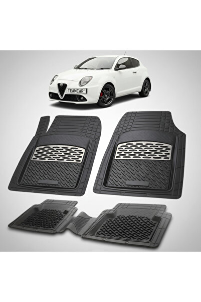 TEAMCAR Alfa Romeo MiTo Χάτσμπακ 3 Πόρτες Φέισλιφτ 2 Συμβατά Πατάκια Δαπέδου ...
