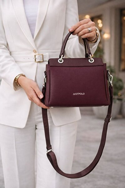 ÇANTAM GELSİN Just Polo Women's Medium Size Original 4 Compartment Hand and S...