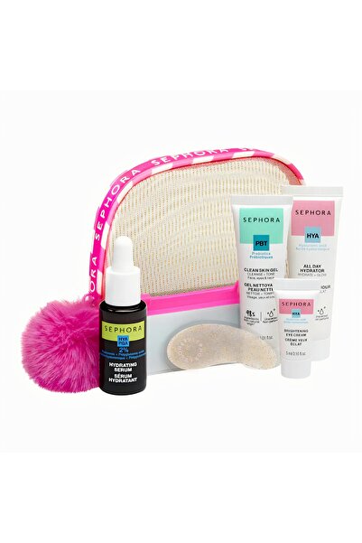 SEPHORA MİNİ CİLT BAKIMINDA OLMASI GEREKENLER - 5'li mini bakım ürünleri seti