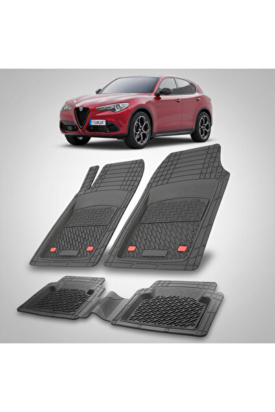 TEAMCAR Alfa Romeo Stelvio SUV Πατάκια Δαπέδου Συμβατά με Facelift 2020-2026 ...