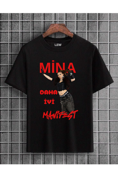 lovver Μπλουζάκι Manifest Mina Better Concert Concept με ιδιαίτερο σχέδιο, εκ...