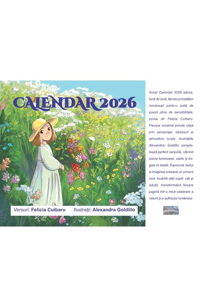 Editura ePublishers Calendar 2026 (format A5) de birou