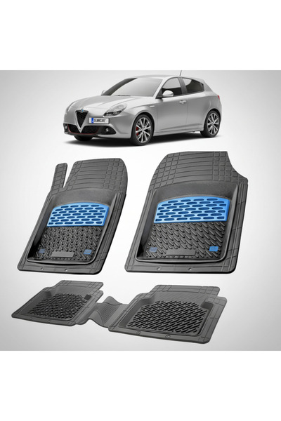 TEAMCAR Alfa Romeo Giulietta Χάτσμπακ 5 Πόρτες Συμβατά Πατάκια Δαπέδου Faceli...