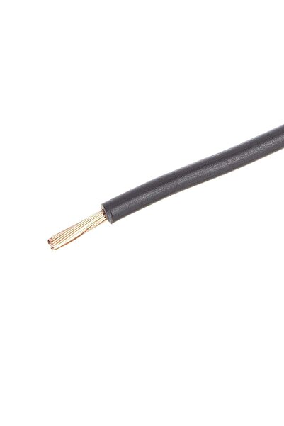OEM Flexible electrical conductor, black, MYF 4mm, copper, H07V-K, 100m roll