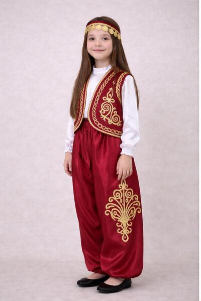 Butiq BORDO 23 Nisan köstüm 9 yaş