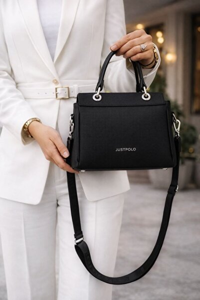 ÇANTAM GELSİN Just Polo Women's Medium Size Original 4 Compartment Hand and S...