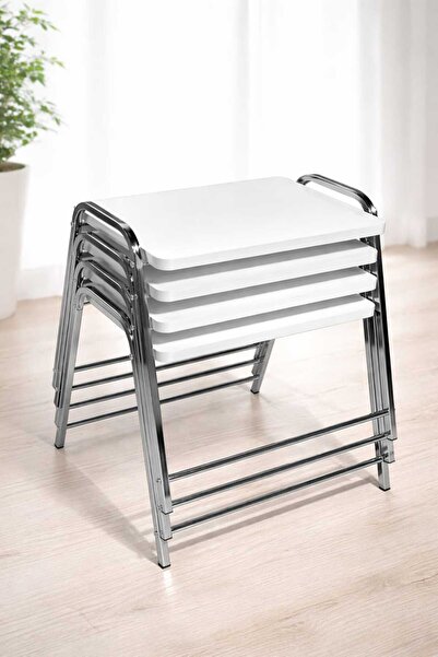 Abish 4'Lü Sandık Zigon Sehpa