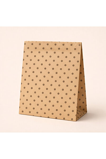 Enerji ambalaj SİYAH PUANTİYELİ KRAFT KESE KAĞIDI 1 ADET