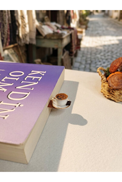 by bernArt Design BBD MİNYATÜR KİTAP AYRACI SERİSİ /SLİM-Tekli Türk Kahvesi