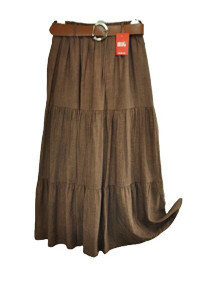 elma abone New Season Summer Ten Sel Layered Skirt