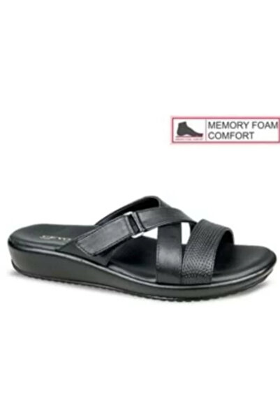 Ceyo 9200-13ı شبشب نسائي أسود لتقويم العظام