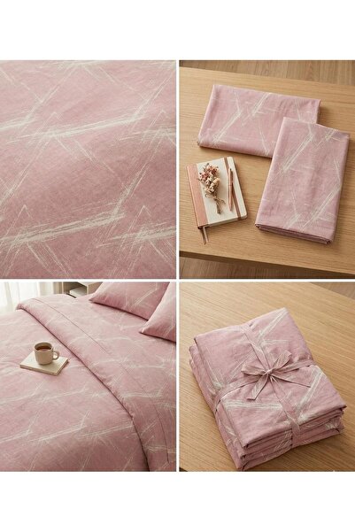 Cotivo طقم غطاء لحاف مفرد بسحّاب، مصنوع من القطن بنسبة 100%، ذو ملمس ناعم وتص...