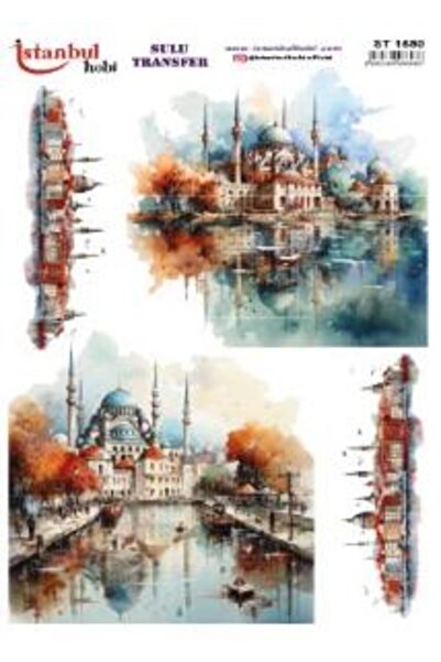 İstanbul Hobi Water Transfer Paper 25X35Cm St-1580