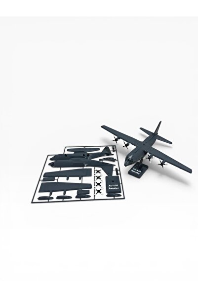 Atelye.store 3D Puzzle AC-130 Spooky Uçak – Kendin Yap Askeri Model Kit (Deta...