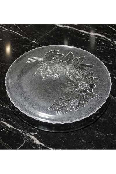 çukurova home 7 ' li Pasta Seti (30 cm Büyük Tabak) ve (17 cm Küçük Tabak)