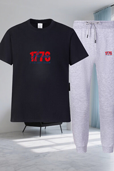 MİDAD Custom printed t-shirt - jogger t-shirt crew neck top bottom tracksuit set
