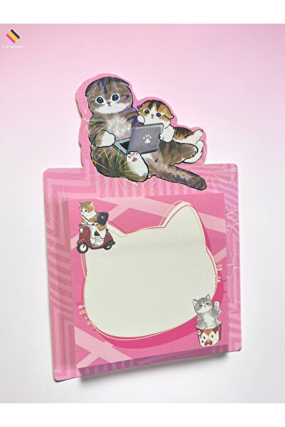 a life in games Αυτοκόλλητο χαρτί σημειώσεων με γάτες και κουνέλια – Χαριτωμέ...