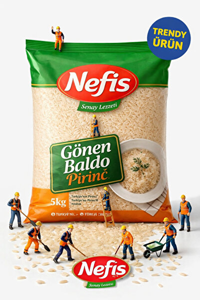 Nefis GÖNEN BALDO PİRİNÇ 5 KG