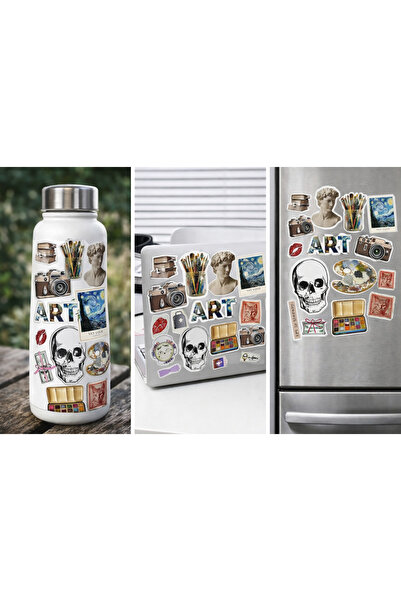 Limitless Design ملصق فني بتصميم فني 22x30 سم |   فان جوخ، ملصق حائط بتصميم ك...