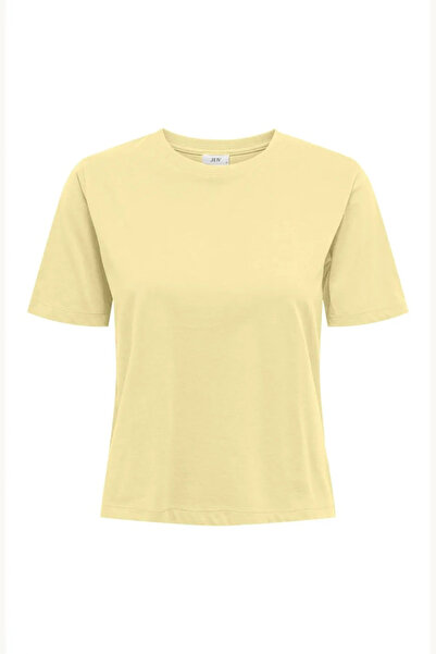 JDY Jdyrex 100% Βαμβακερό T-shirt με κανονική εφαρμογή και στρογγυλή λαιμόκοψ...