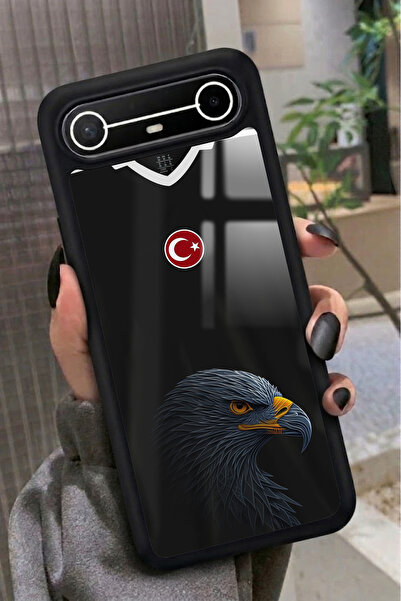 TECNO Spark Slim 5G Uyumlu Kartal Tasarımlı Glossy Premium Kılıf
