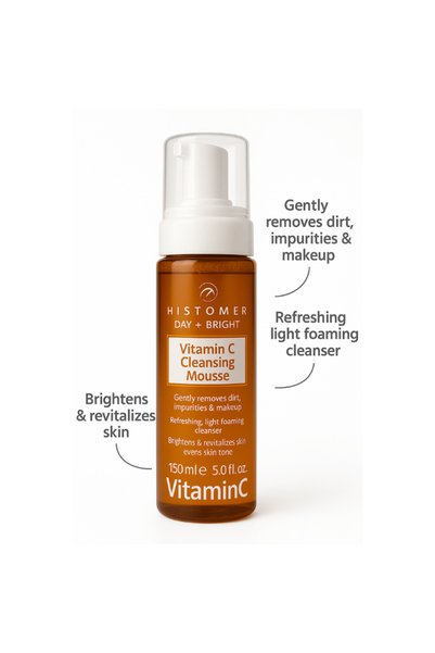 Histomer Vitamin C Cleansing Mousse – Brightening Face Cleanser