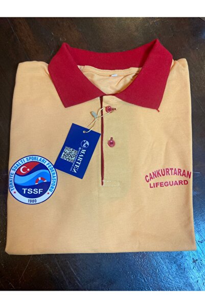 MARTEN Μπλουζάκι CANKURTARAN FORMA με λογότυπο TSSF, unisex, με γιακά πόλο, κ...