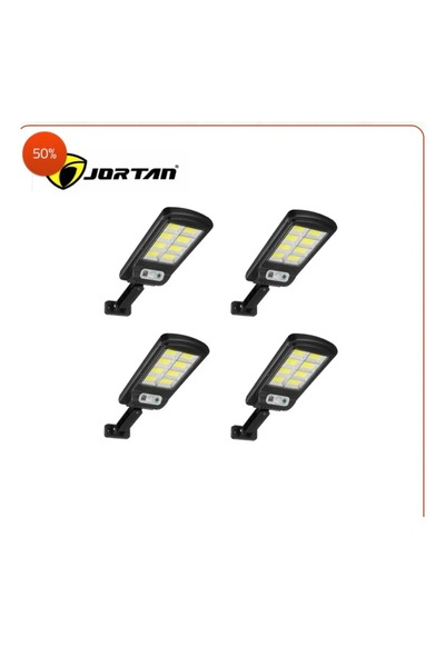 Jortan SET 4 X LAMPI CU INCARCARE SOLARA 8 CELULE 150W, 160 LED-URI COB, TELE...