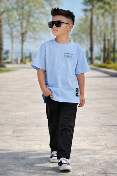 KOKOŞ BEBEK Oversize Jugger Boy's Set - 7/15 Years - 31689