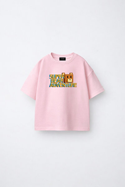 fasardi Super Bear Adventure Super Bear cu imprimeu supradimensionat bumbac 1...