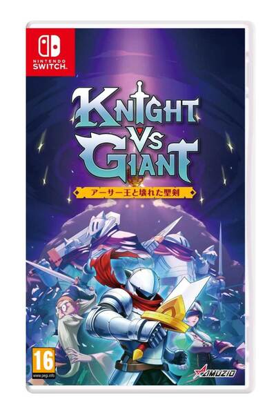 Pqube Cavalerul vs. Gigantul Excaliburul Frânt - Nintendo Switch